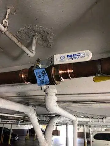 Copper pipe repair and valve work for Backflow Testing in Dayton